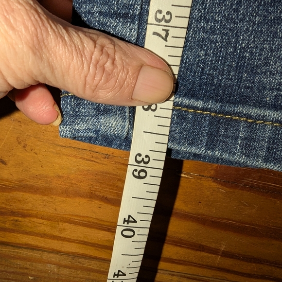 Wthinlee Blue Slim Straight Jeans SZ 34 - Picture 4 of 8